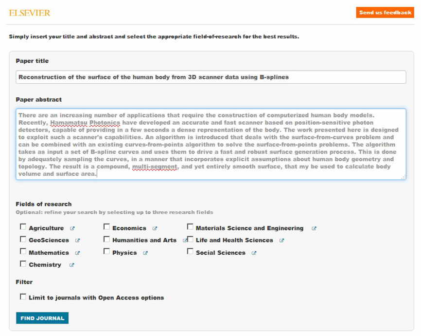  انتخاب ژورنال Elsevier